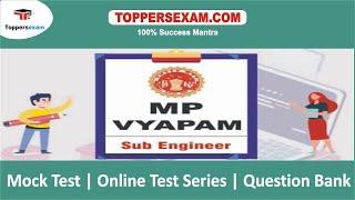 MP VYAPAM SUB ENGINEER Printed Books 2022 | Preparations Tips | MockTest | Study Material | Books