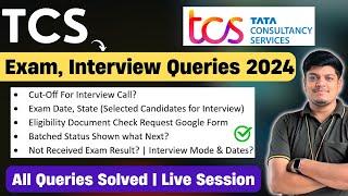 TCS NQT 2024 Result, Interview, Cut-Off, Eligibility Document Check |Not Received Result All Queries