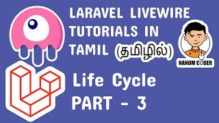 Laravel Livewire tutorial in tamil part 3- How Livewire Works(life cycle)| Laravel Livewire In Tamil