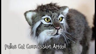 I made a Pallas Cat Artdoll!