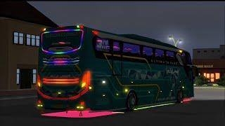 SHARE!! KODENAME BUSSID V3.7.1 II ACC XHD ROMBAK JB3 RUNING TEXT+STROBO WAVE II $ TAPI FREE