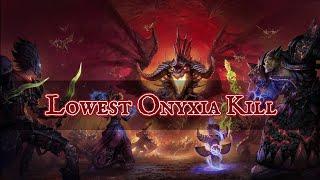 Lowest Army Level Onyxia Kill in the Game! - Warcraft Arcight Rumble Beta