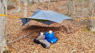 Hammock Tent Stealth Camping + Hammock Fire Pit