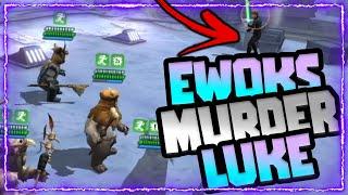 MURDER BEARS CONQUER JEDI LUKE!?! | Star Wars: Galaxy of Heroes