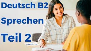 Telc Deutsch B2 | Telc B2 Sprechen Teil 2 | Diskussion B2 Telc | Fast Food