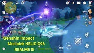 REALME 8I GAMING TEST GENSHIN IMPACT V 2.7 HIGH GRAPICHS 60 FPS