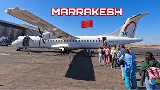 Royal Air Maroc ATR 72-600 Business Class  Marrakech to Casablanca  [FULL FLIGHT REPORT]