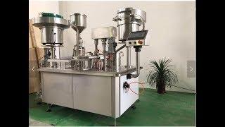 Essential oil filling capping machine