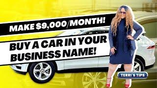 Make $9,000/Month with Your CAR! Buy a CAR with BUSINESS Credit! My Audi A8 Saved My Life! Workshop!