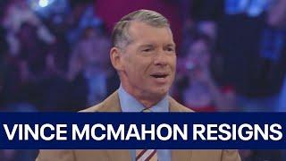 Vince McMahon resigns from WWE