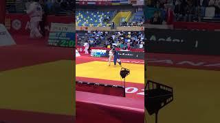 QAZAQSTAN BARYSY GRAND SLAM - ASTAN 2024 Rizoev Shodmon scores an Ippon against Mikhail Igolnikov