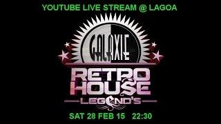 GALAXIE RETRO HOUSE LEGEND'S 12 @ LAGOA 28/02/15 - YOUTUBE LIVE STREAM