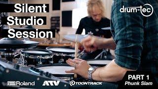 drum-tec electronic drums silent session Ep.1 featuring Roland TD-50 & Superior Drummer