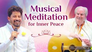 Simple Musical Meditation for Inner Peace | सहज सांगीतिक योग | Foreigners’ Retreat at ORC Delhi