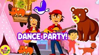 Hickory Dickory Dock Dance Party - Fun Rhymes and Upbeat Music for Kids!