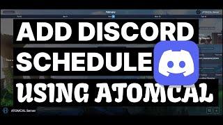 How to setup Atomcal Discord Bot