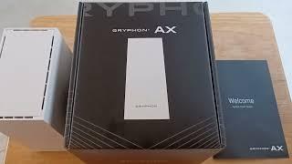 Gryphon AX WiFi 6 4300Mbps Mesh 4x4 MU-MIMO Beamforming Router Review 8-28-21