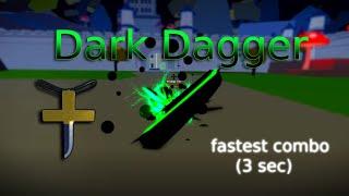 Dark Dagger Has the FASTEST Combos (Blox Fruits)