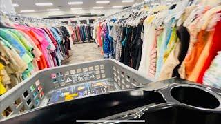 Thrifting Public ASMR | Shopping for Clothes, Books, Purses, Etc. No Talking