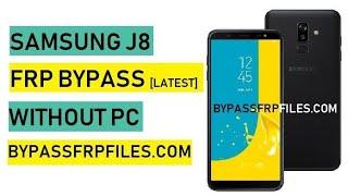 Samsung J8 (SM-J810G) FRP (Google Account) Lock Remove Done Without Combination | Without PC Method