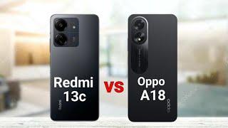 Redmi 13c vs Oppo A18