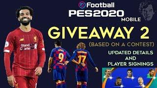 Giveaway Update eFootball PES 2020 Mobile | Give away by holmesTheGamer #hTGPES