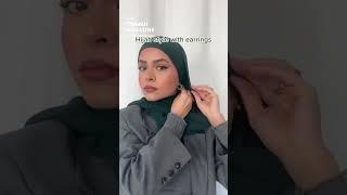 Gaya Hijab Dengan Anting | Mode Sederhana | Majalah Ummah #shorts #hijabstyle #hijabtutorial