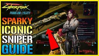 Cyberpunk 2077: "SPARKY" The NEW ICONIC Sniper Is OP! How To Get This TODAY (Phantom Liberty)
