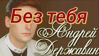 Без тебя, Андрей Державин (караоке)