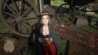 Karen Catches Arthur Peeping And Covers - Red Dead Redemption 2