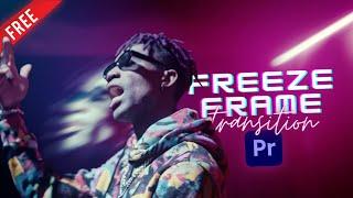 freeze frame transition premiere pro