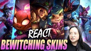 Checking Out NEW BEWITCHING SKINS 2021 | League of Legends