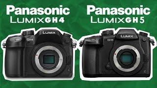 Panasonic Lumix GH4 Vs GH5 - Quick specs comparison