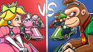 Mario Kart But It's The Women VS The Men!