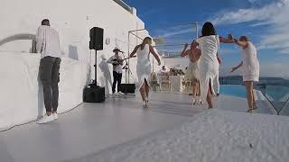 Zorba the Greek// wedding in santorini// Santorini Live Music 2023