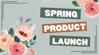 Stampin' Up! Spring Product Launch with Samples