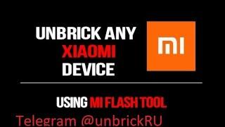 How to unbrick Xiaomi Mi 11 Pro using miflash