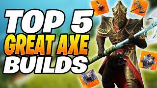 TOP 5 BEST GREAT AXE BUILDS! New World Aeternum Great Axe Build Guide