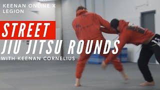 Street Jiu Jitsu Rounds W/ Keenan Cornelius And Commentary | Jiu Jitsu X