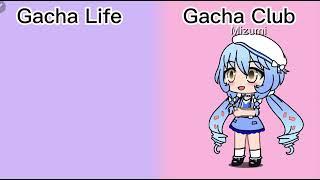 Gacha Life vs Gacha Club ️