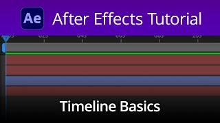 After Effects Tutorial - Timeline Basics
