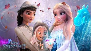 Frozen 2: Elsa has a wife and daughter! They live surrounded by the magical spirits!  Alice Edit!
