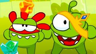 Historias de Om Nom - Liga de superheroes!  - Compilación de Episodios | Cut The Rope