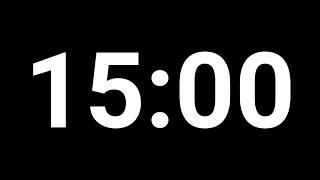 Just 15 Minute Countdown Timer for Slide, Keynote, Powerpoint