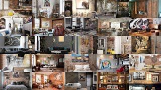 Картины в стиле лофт Paintings in loft style Интересные идеи интерьеров лофт Loft interior ideas