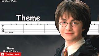 Harry Potter - Theme Song (Hedwig's Theme) EASY SLOW Guitar Tutorial