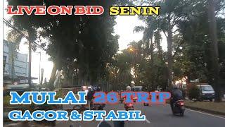 LIVE ON BID GOJEK HARI SENIN AKUN MULAI GACOR DAN STABIL | 26 TRIP | GOJEK INDONESIA