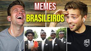 GRINGOS TENTAM EXPLICAR MEMES BRASILEIROS 