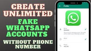 How to create fake whatsapp account? Free whatsapp number