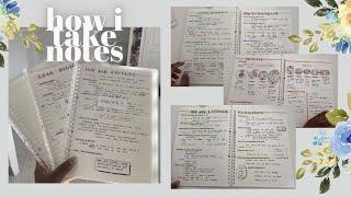 updated how i take notes 2020 | my notetaking supplies